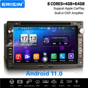 8-Kern DAB+ Navi Android 12 Autoradio Für VW Passat Polo Jetta Sharan Golf 4 T5 - Bild 1 von 16