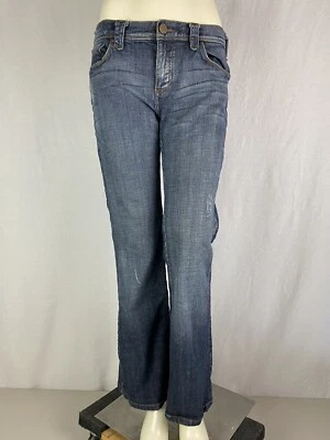 Pantalones de mezclilla Arden B corte bota lavado medio, para mujer talla 12 Foto 1 de 4