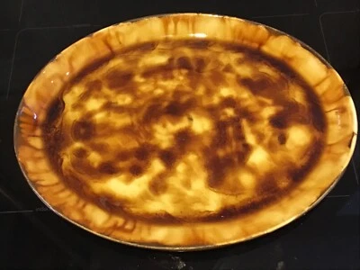 Vintage Studio Pottery Portmadoc Pottery Wales Large Serving Platter / Charger. - Image 1 of 4