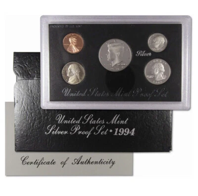 🇺🇸 1994-S San Francisco Mint Silver Proof Set USA - Image 1 of 2