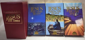 VHS, Jesus And His Times,  Reader's Digest, 3 Tape Box Set, 1991, Closed Caption - Picture 1 of 20
