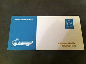 Folleto de mantenimiento de camiones medianos Mercedes Benz L OH OF LS LP LK LB LPO AÑOS 60? - Imagen 1 de 8