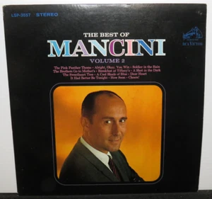 HENRY MANCINI THE BEST OF VOLUME 2 (VG+) LSP-3557 LP VINYL RECORD - Imagen 1 de 4