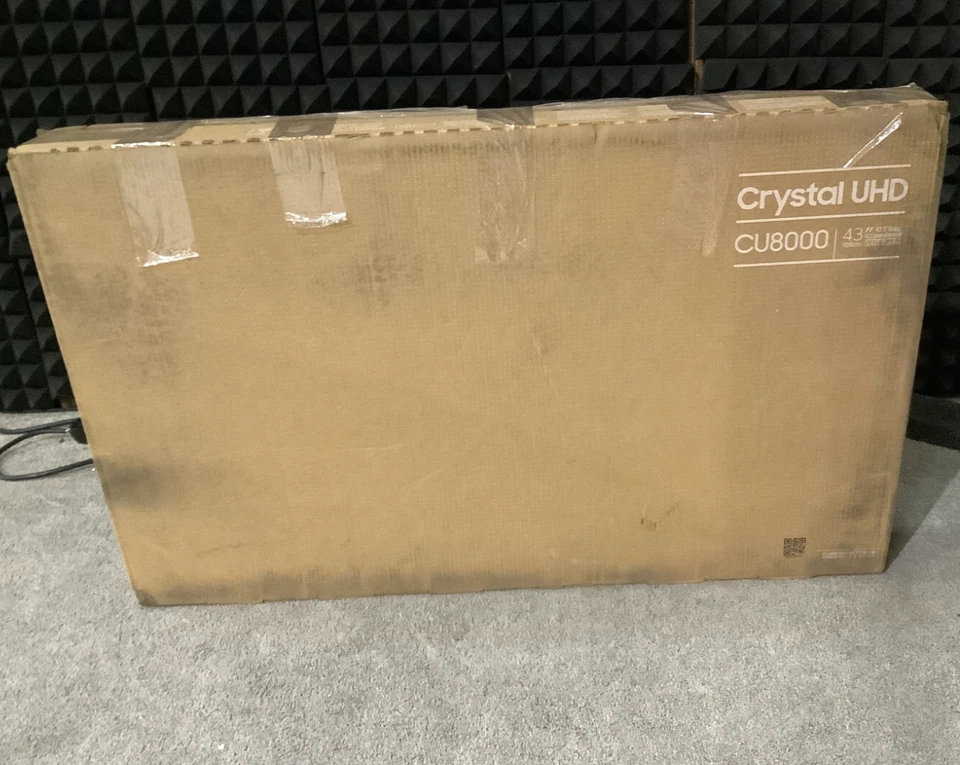 Samsung CU8000 43" LED LCD Smart TV 4K UN43CU8000FXZA ✨ NEW! OPEN BOX! - Image 1 of 4