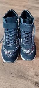 Damenschuhe 41 Sneaker High Top wie Neu - Bild 1 von 4