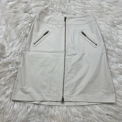 Falda lápiz The Limited para mujer Y2K Preppy talla 2 caqui algodón elástico Academia Foto 1 de 4