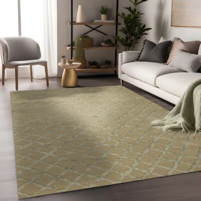 ЭЛЕГАНТНЫЙ ДИЗАЙН EORC | ШЕРСТЯНОЙ ВИСКОЗНЫЙ ВЕРБЛЮЖИЙ КОВЕР MARRAKESH TRELLIS | РУЧНОЙ РАБОТЫ - Изображение 1 из 4