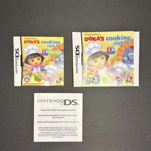 Dora the Explorer: Dora's Cooking Club (Nintendo DS, 2010) Manual Only - Picture 1 of 4