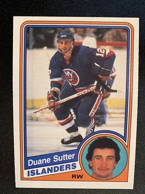 1984 O-Pee-Chee Duane Sutter Hockey Card #137 islanders NM-MT OPC - Image 1 of 4