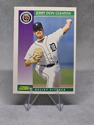 1992 Score #375 Jerry Don Gleaton Detroit Tigers - Image 1 of 3