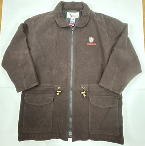 Vintage Heatly Fremantle Dockers Coat Jacket Zip Up Size Medium - Bild 1 von 7