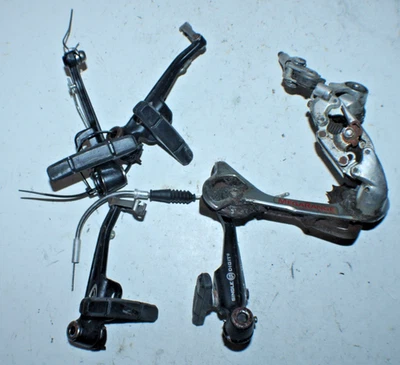 Shimano Nexave Rear Derailleur Long Reach RD-T400 Avid Single Digit V-Brake Set! - Image 1 of 4