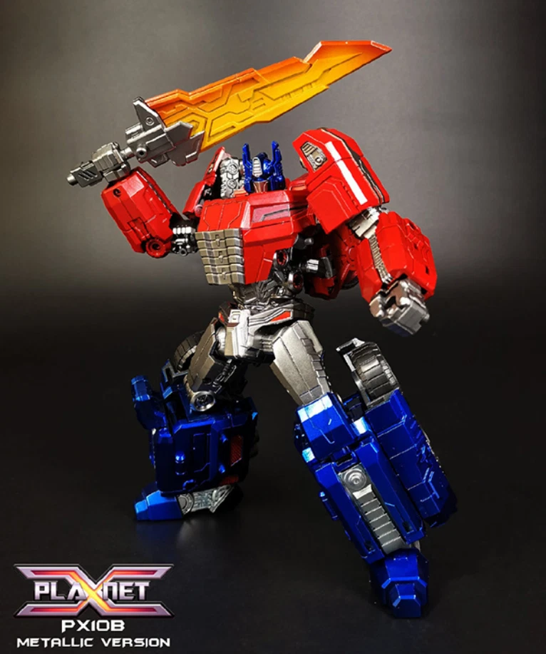 Nueva Figura Transformation Toys Planet X PX-10B Júpiter Versión Metálica En Stock Foto 1 de 4