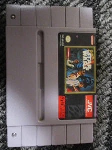 Super Star Wars SNES 1991 Super Nintendo JVC - Picture 1 of 2