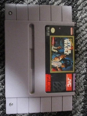 Super Star Wars SNES 1991 Super Nintendo JVC - Image 1 of 2