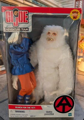 GI Joe Search For The Yeti Hasbro 2002 figures box and boots some acc missing - Image 1 of 4