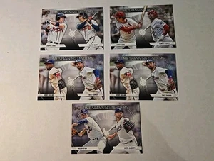 2023 Topps Update Time Spanning Tandems 5 Karten Lot Ryan DeGrom Rollins Jones + - Bild 1 von 1