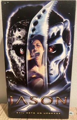 Jason X (VHS, 2001) Friday The 13th TESTED Horror Foto 1 de 4