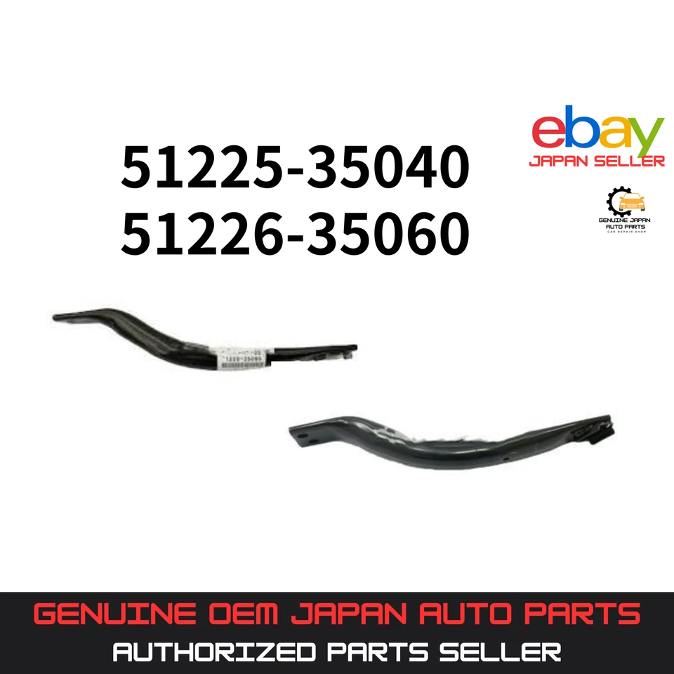 GENUINE TOYOTA 4RUNNER FJ CRUISER Front Suspension Member Bracket RH LH Set OEM Foto 1 de 1