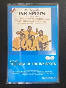 The Ink Spots The Best Of The Ink Spots Cassette 1980 Exact Productions - Picture 1 of 5