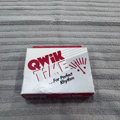 Metrónomo de cuarzo Qwik Time QT3.  Batería nueva incluida - ¡Funciona muy bien! Foto 1 de 4
