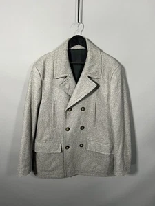 RALPH LAUREN Pea Coat - Size 42R - Grey - Wool - Great Condition - Men’s - Picture 1 of 7
