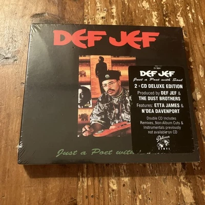 DEF JEF Just A Poet With Soul Deluxe Limited Edition 2x CD RARE OOP SEALED Foto 1 de 2