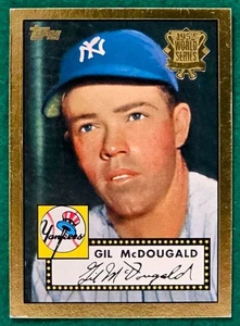 Gil McDougald - 2001 Topps Archives Gold #372 - New York Yankees Baseballkarte - Bild 1 von 3