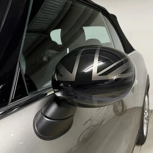 Spiegelkappen Union Jack Schwarz passt für Mini F54 F55 F56 F57 13-18 - Bild 1 von 7