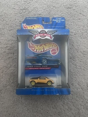 Mattel Hot Wheels 1999 Final Run Series #7 de 12 juguetes diecast Pontiac Salsa Foto 1 de 2