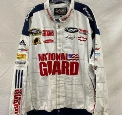 Chaqueta Nascar Chase Authentics Dale Earnhardt Jr Guardia Nacional Rara Talla 4XL  Foto 1 de 4