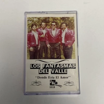 Los Fantasmas Del Valle - Donde Esta El Amor (1988 Cassette Tape) Latin Tejano - Image 1 of 4
