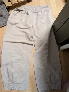 Hose Damen Gr. 44 beige 7/8 Hose Loose - Bild 1 von 1