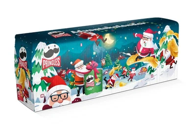 Händler✅- Pringles Adventskalender Blau 2025 Chips Knabberspaß 24 Dosen - Bild 1 von 2