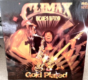 CLIMAX BLUES BAND - GOLD PLATED GATEFOLD VINYL LP 12" ALBUM 1976 - Picture 1 of 3
