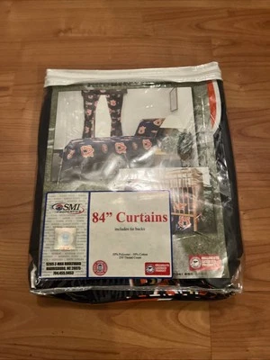 Набор из 2 разноцветных занавесок University Of Auburn Tigers 84 дюйма - Изображение 1 из 4