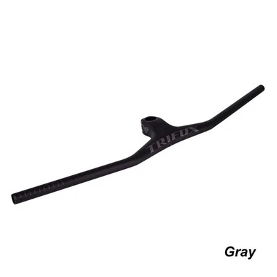 Carbon Fiber Integrated Handlebars Stem 80-110mm 3K Matte Angle-17° Φ28.6mm - Image 1 of 4