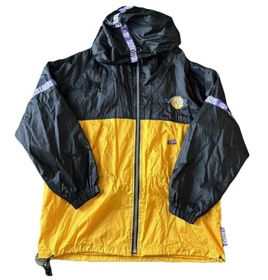 Vintage Los Angeles Lakers Jacket Windbreaker Misty Harbor Men’s Medium Y2K Gorp - Image 1 of 4