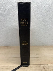 1962 The Holy Bible RSV References World Publishers Large Print Illustrated - Imagen 1 de 18