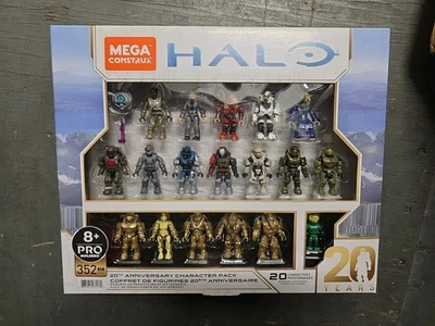 Mega Construx Pro Builders Halo 20th Anniversary 20 Characters Pack - Image 1 of 4
