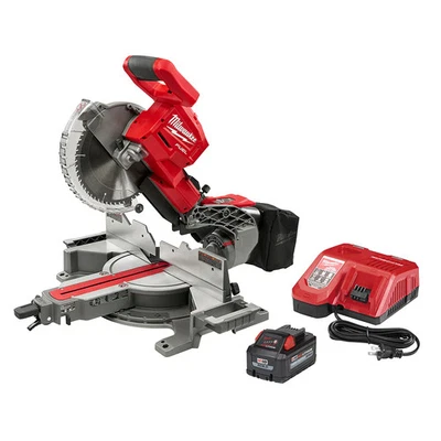 Milwaukee 2734-21 M18 COMBUSTIBLE 18V 10" Kit de sierra ingleteadora compuesto deslizante de doble bisel Foto 1 de 4