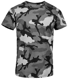 Camiseta SOL'S SOL01188 Camuflada Ajustada Manga Corta SOL01188 - Imagen 1 de 3