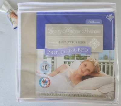 Protect-a-Bed первоклассный водонепроницаемый матрас протектор - полный/двойной новый B6 - Изображение 1 из 2