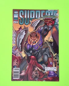 Supreme #4 Vol. 1 1993 Image Comics Newsstand Higher Grade Comic Book RY50-27 - Picture 1 of 2