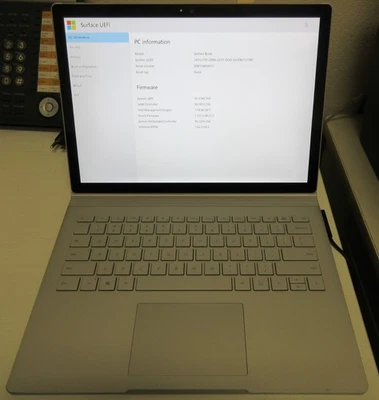 Microsoft Surface Book 13.5" : i7-6600U 2.6GHz : 16GB RAM : 512GB SSD : No OS - Image 1 of 4