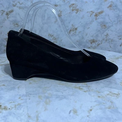 Zapatos para mujer Taryn Rose talla 8 negros de gamuza zapatos cómodos carrera moda tacones Foto 1 de 4