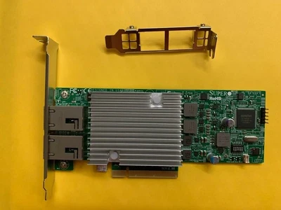 SuperMicro X540-AT2 AOC-STG-I2T 2.0 2-port 10GbE Standard Adapter - Image 1 of 4