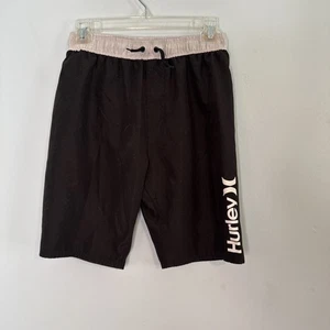 Hurley Boys Black Board Swim Shorts Size L - Picture 1 of 6
