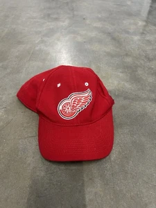 Vtg Zephyr Detroit Red Wings Fitted Hat Size 7 1/2 - Picture 1 of 5