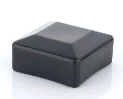 LOGISTSYSTEM Zaunpfahlkappe 50x50mm Zaunkappen Anthrazit Pfostenkappe Pyramide Quadratisch